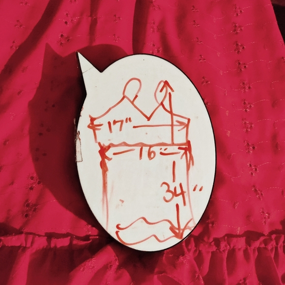 🗺️ Believe Petite Size 10P Pioneer Dress Sundress, Eyelet Fabric, Lined Vintage - Picture 13 of 13